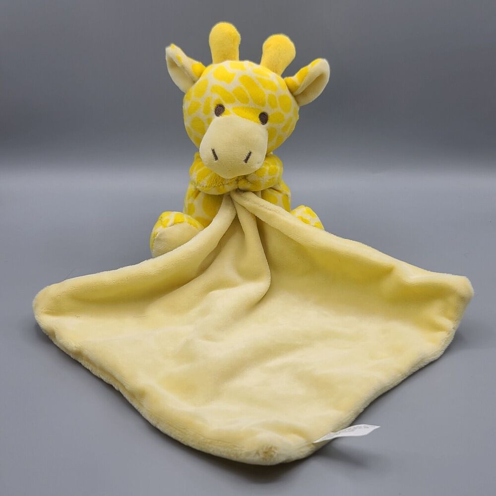 Baby Giraffe Lovey Stuffed Animal Blanket Yellow Walgreens Plush